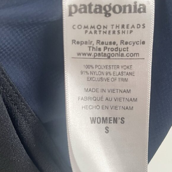 Patagoina Women’s Strider Pro Short Navy Blue Sz Small - Picture 5 of 5